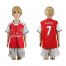 Arsenal #7 Alexis Home Kid Soccer Club Jersey