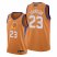 Phoenix Phoenix Suns #23 Cameron Johnson Mens 2021 NBA Finals Bound Statement Edition NBA Jersey Orange Mens