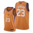 Phoenix Phoenix Suns #23 Cameron Johnson Mens 2021 NBA Finals Bound Statement Edition NBA Jersey Orange Mens