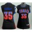 Cheap Women Oklahoma City Thunder #35 Kevin Durant Black Vibe Fashion Swingman Jersey