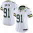 Nike Green Bay Packers #91 Preston Smith White Womens 100th Season Stitched NFL Vapor Untouchable Limited Jersey