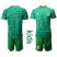 Argentina Blank Green Goalkeeper Kid Soccer Country Jersey