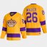 Adidas Los Angeles Kings #26 Sean Walker Team Classics Gold Mens NHL 2022 Throwback Jersey Mens