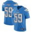 Nike Los Angeles Chargers #59 Nick Vigil Electric Blue Alternate Mens Stitched NFL Vapor Untouchable Limited Jersey