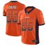 Nike Chicago Bears #25 Mike Davis Orange Alternate Mens Stitched NFL Limited Rush Drift Fashion Jersey