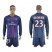 Paris Saint-Germain #23 Van Der Wiel Home Long Sleeves Soccer Club Jersey