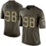 Nike Minnesota Vikings #98 Linval Joseph Green Mens Stitched NFL Limited 2015 Salute To Service Jersey