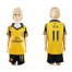 Arsenal #11 Ozil Away Kid Soccer Club Jersey