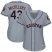 Houston Astros #43 Lance McCullers Grey Road Womens Stitched MLB Jersey