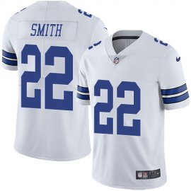 Nike Dallas Cowboys #22 Emmitt Smith White Mens Stitched NFL Vapor Untouchable Limited Jersey