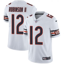 Nike Chicago Bears #12 Allen Robinson II White Mens Stitched NFL Vapor Untouchable Limited Jersey
