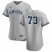 New York Yankees #73 Michael King Mens Nike Gray Road 2020 Authentic Player MLB Jersey