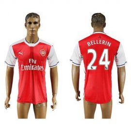 Arsenal #24 Bellerin Home Soccer Club Jersey