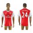 Arsenal #24 Bellerin Home Soccer Club Jersey