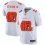Cleveland Browns #13 Odell Beckham Jr. White Mens Nike Team Logo Dual Overlap Limited NFL Jersey