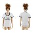 Womens Real Madrid Blank Home Soccer Club Jersey