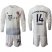 Bayern Munchen #14 Perisic Away Long Sleeves Soccer Club Jersey