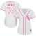 Chicago White Sox #74 Eloy Jimenez White/Pink Fashion Womens Stitched MLB Jersey
