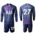 Tottenham Hotspur #27 Lukaks Away Long Sleeves Soccer Club Jersey