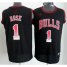 Chicago Bulls 1 Derrick Rose Black Vibe Fashion Revolution 30 Swingman Jersey Cheap