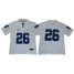 Nittany Lions #26 Saquon Barkley White Limited Stitched NCAA Jersey