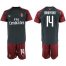 AC Milan #14 Bakayoko Third Soccer Club Jersey