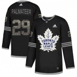 Adidas Toronto Maple Leafs #29 Mike Palmateer Black Authentic Classic Stitched NHL Jersey