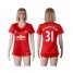 Womens Manchester United #31 Schweinsteiger Red Home Soccer Club Jersey