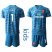 Arsenal #1 Leno Light Blue Goalkeeper Kid Soccer Club Jersey