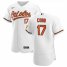 Baltimore Orioles #17 Alex Cobb Mens Nike White Home 2020 Authentic Player MLB Jersey