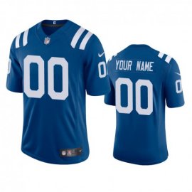 Indianapolis Colts Custom Mens Nike Royal 2020 Vapor Limited Jersey