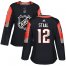 Adidas Minnesota Wild #12 Eric Staal Black 2018 All-Star Central Division Authentic Womens Stitched NHL Jersey