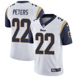 Nike Los Angeles Rams #22 Marcus Peters White Youth Stitched NFL Vapor Untouchable Limited Jersey
