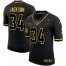 Las Vegas Raiders #34 Bo Jackson Mens Nike 2020 Salute To Service Golden Limited NFL Jersey Black
