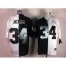 Nike Las Vegas Raiders #34 Bo Jackson White/Black Mens Stitched NFL Elite Split Jersey