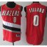 Portland Trail Blazers 0 Damian Lillard Red Revolution 30 Swingman NBA Jersey Cheap