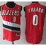 Portland Trail Blazers 0 Damian Lillard Red Revolution 30 Swingman NBA Jersey Cheap