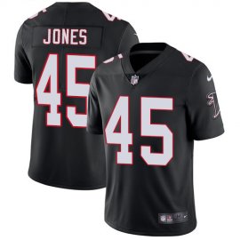Nike Atlanta Falcons #45 Deion Jones Black Alternate Mens Stitched NFL Vapor Untouchable Limited Jersey