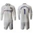 Chelsea #1 Arrizabalaga Away Long Sleeves Soccer Club Jersey