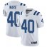 Nike Indianapolis Colts #40 Spencer Ware White Mens Stitched NFL Vapor Untouchable Limited Jersey