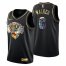 New York New York Knicks #8 Kemba Walker Mens Golden Edition Diamond Logo 2021/22 Swingman Jersey – Black Mens