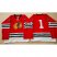 Mitchell And Ness 1960-61 Chicago Blackhawks #1 Glenn Hall Red Stitched NHL Jersey
