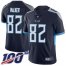 Nike Tennessee Titans #82 Delanie Walker Navy Blue Team Color Mens Stitched NFL 100th Season Vapor Limited Jersey
