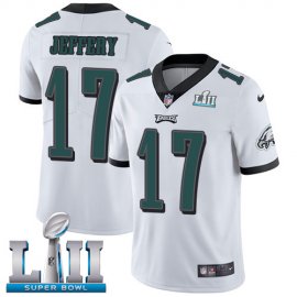 Nike Philadelphia Eagles #17 Alshon Jeffery White Super Bowl LII Youth Stitched NFL Vapor Untouchable Limited Jersey
