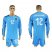Italy #12 Donna Rumma Blue Long Sleeves Goalkeeper Soccer Country Jersey