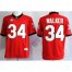 Georgia Bulldogs 34 Herschel Walker Red College Football Limited NCAA Jerseys