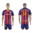 Barcelona #14 Mascherano Home Soccer Club Jersey
