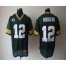 Nike Green Bay Packers #12 Aaron Rodgers Green Team Color With C Patch Mens Stitched NFL Elite Jersey