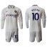 Chelsea #10 Willian Away Long Sleeves Soccer Club Jersey