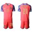 Italy #21 Donnarumma Pink Goalkeeper Soccer Country Jersey